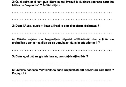 2 - questionnaire expo biodiversité Aube - élèves